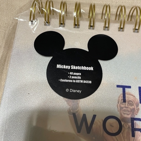 Brand New Walt Disney World  50th Mickey Sketchbook‎ - Picture 2 of 7
